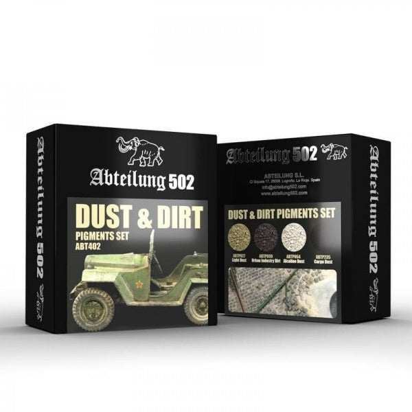 Abteilung 502: Dust & Dirt Pigments Set