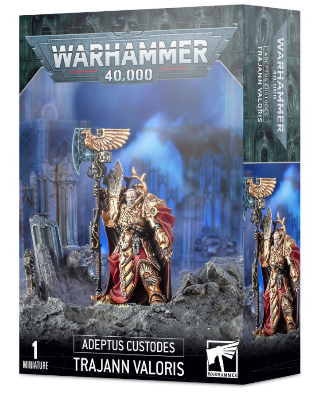 Adeptus Custodes Captain-General Trajann Valoris