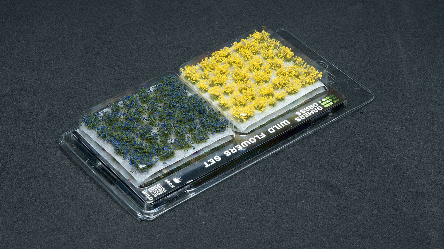 Gamers Grass Wild Flowers Set