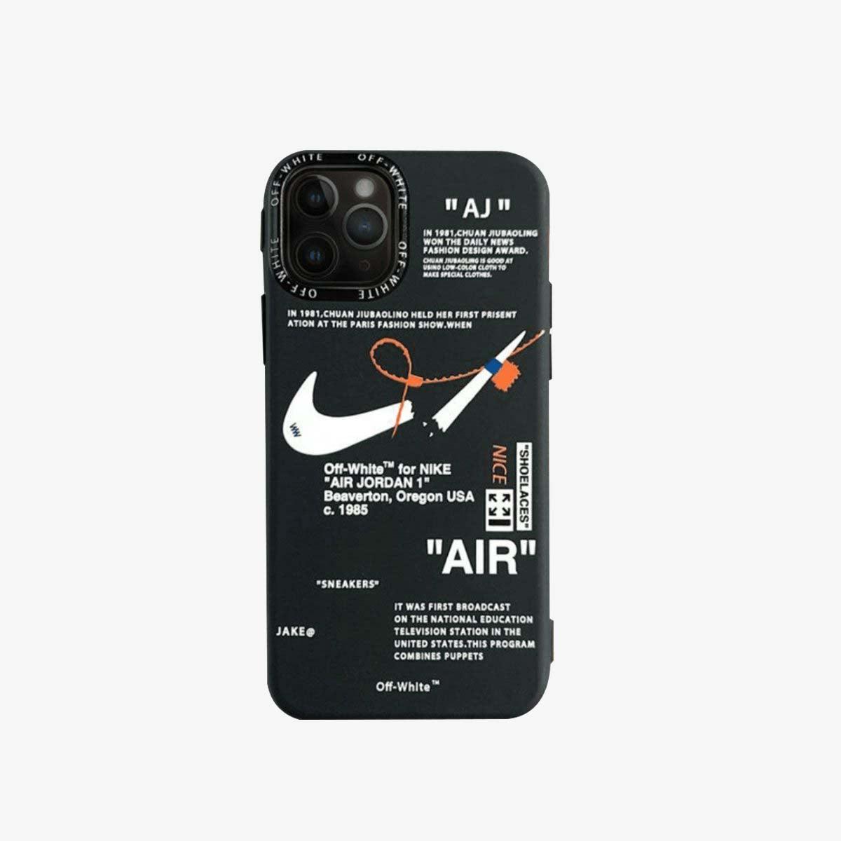 SPICEUP | Limited Phone Case | x Off White inspired Black