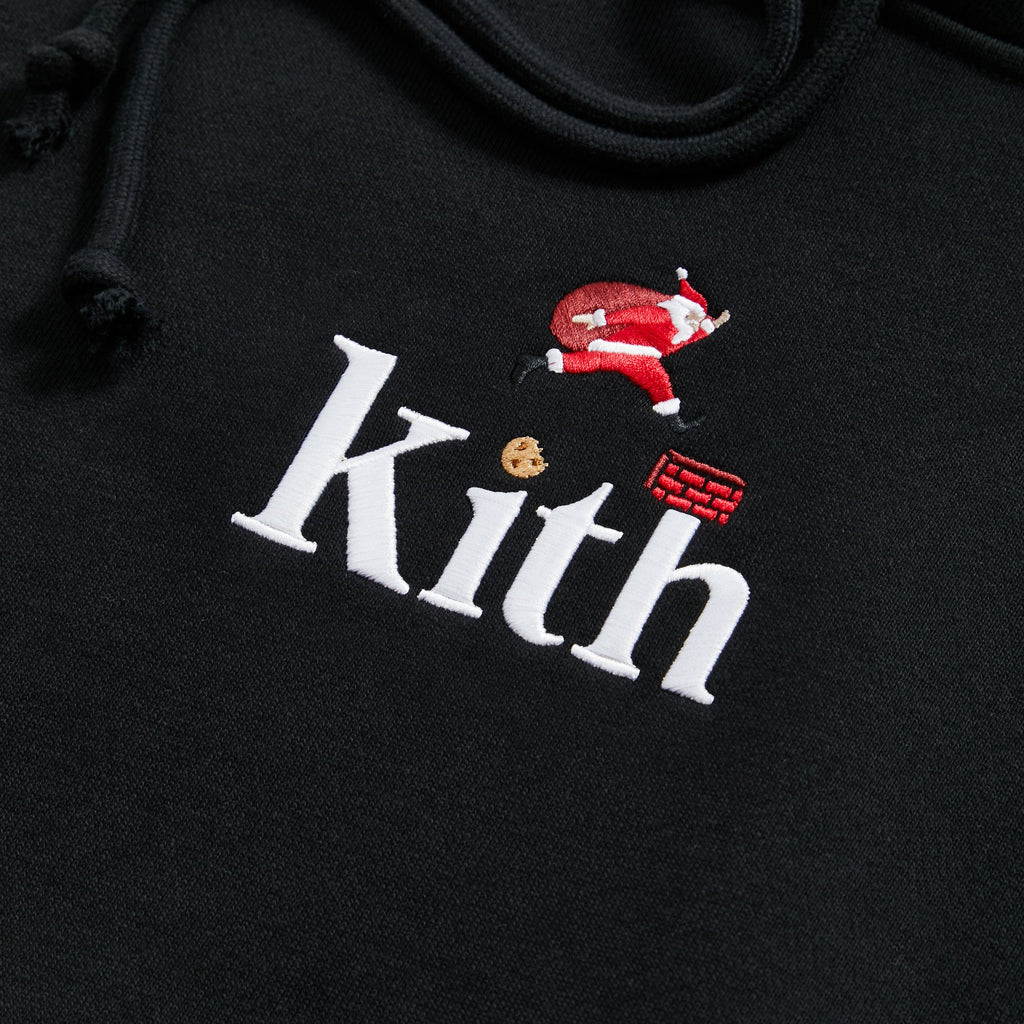 新品未使用】Kith Serif Chimney Hoodie M black www.innoviafilms.com