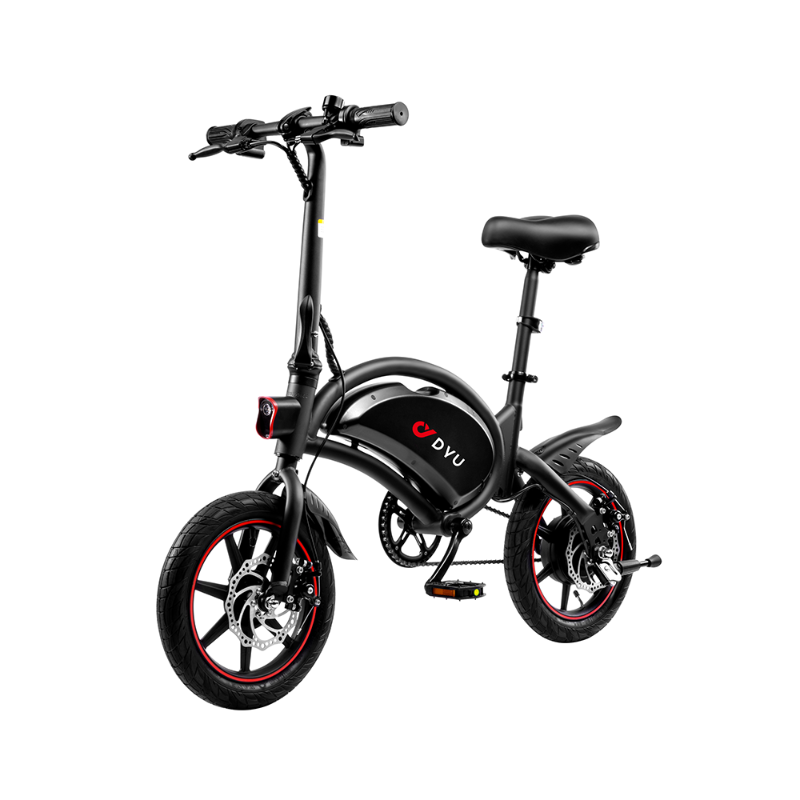 Verlichten schijf Ongeldig DYU D3F Elektrische Opvouwbare Fiets 14 Inch Banden 250W 25 Km/u 10AH –  Super E-steps