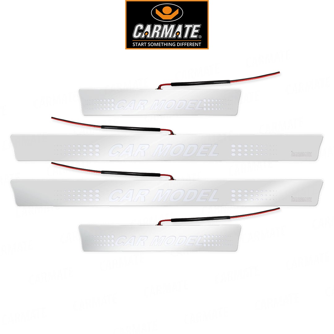CARMATE Led Sill Plate Set Of 4 For Maruti Baleno
