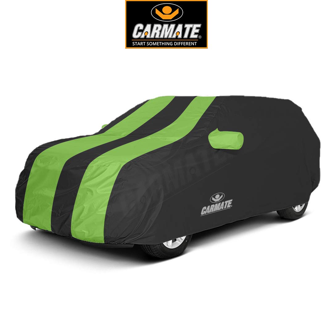 Carmate Passion Car Body Cover (Black and Green) for Honda - Accord - CARMATE®