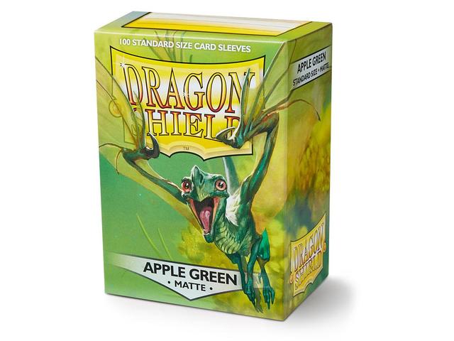 geweld Verscheidenheid bioscoop Dragon Shield Sleeves: Apple Green Matte (Box Of 100) – Cash Cards Unlimited