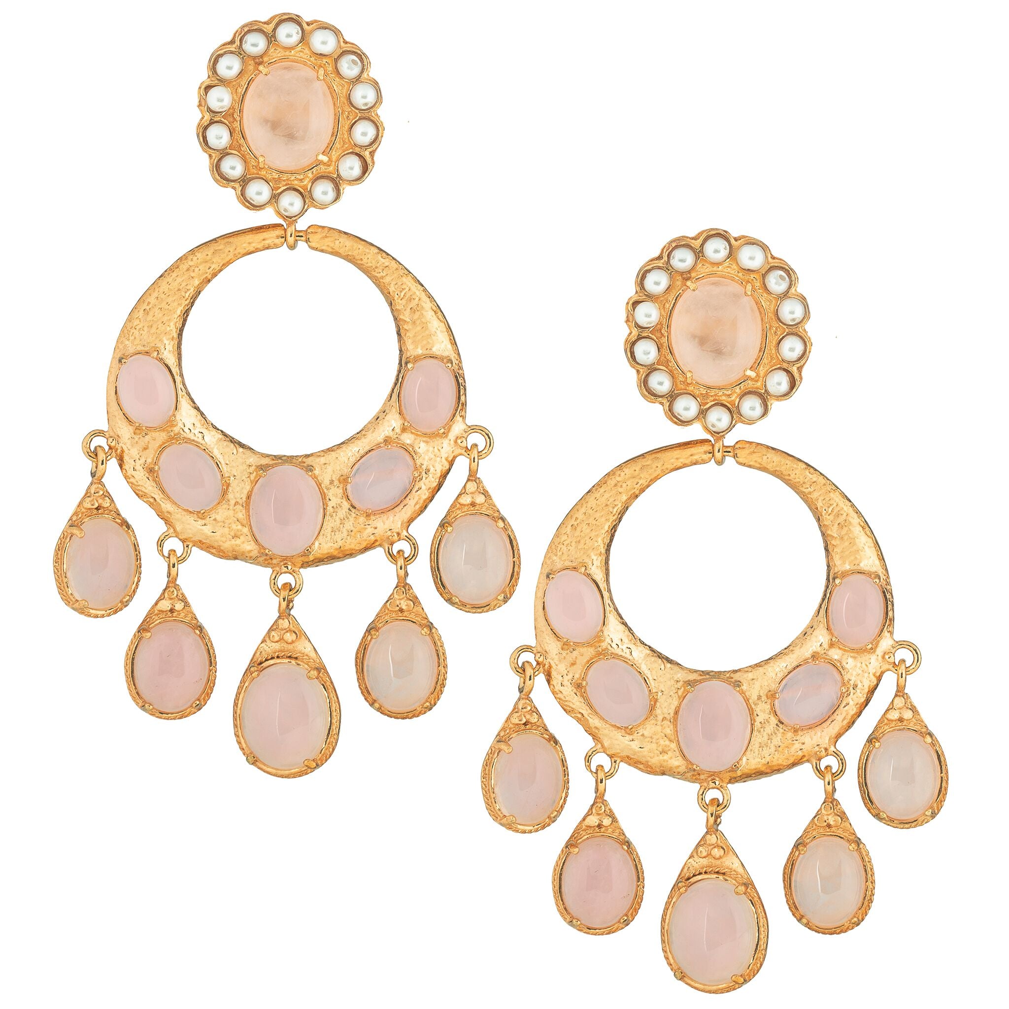 Senorita Earrings Pale Pink