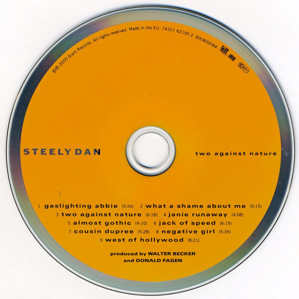 Steely Dan / TWO AGAINST NATURE レコード policeproducts.com