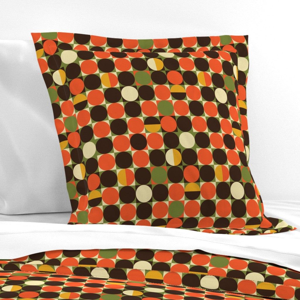 Retro Jive Euro Pillow Sham