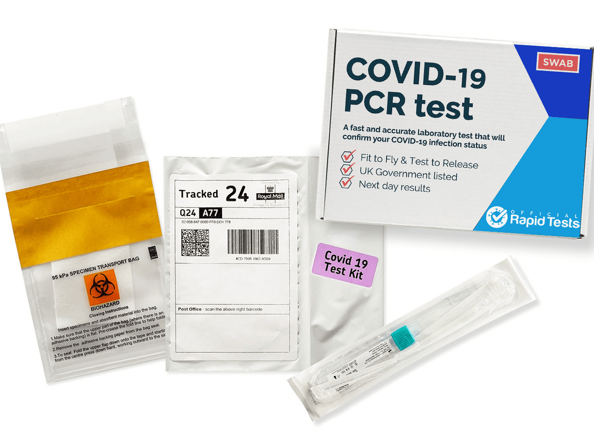 PCR Test for Travel | Official Rapid Tests | £19.99