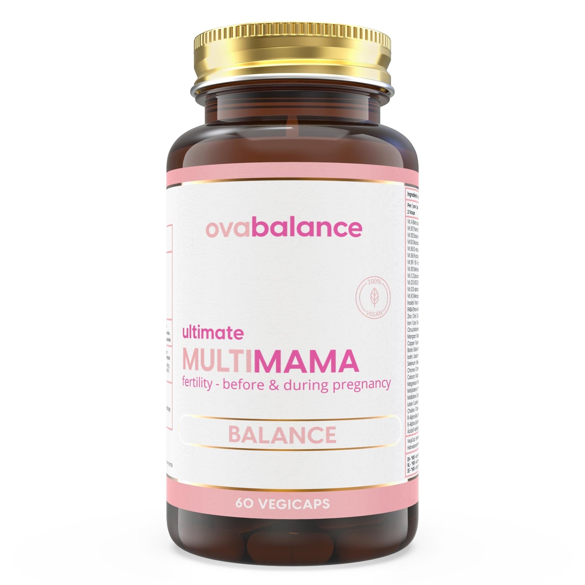 Dominant agentschap Uitdaging Ultimate Multi Mama | 60 capsules | Ovabalance.eu