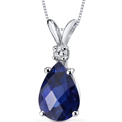 peora sapphire necklace