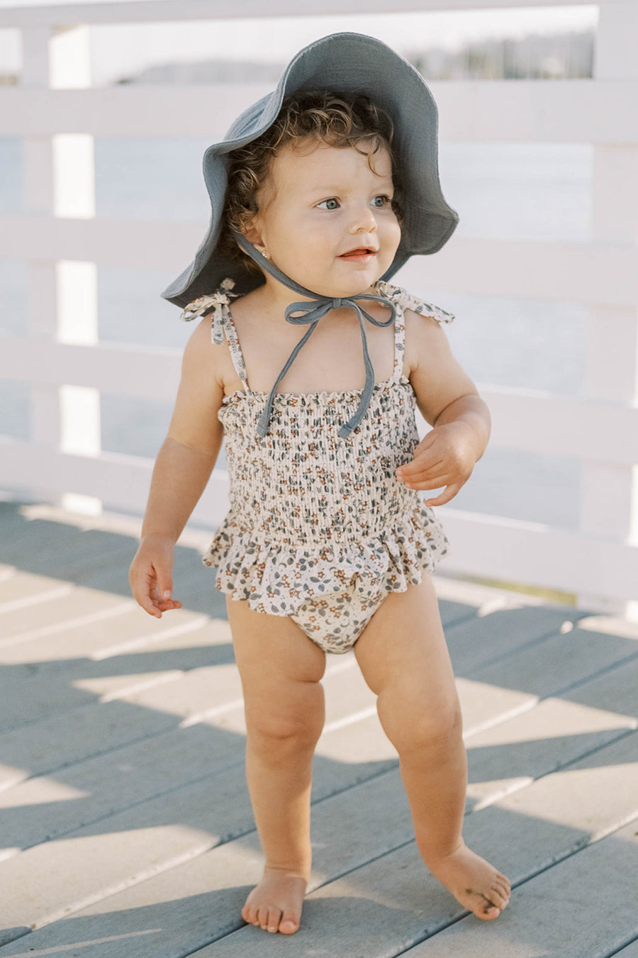 infant swimsuits with hat