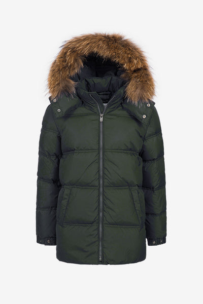 Eddie Pen Skynard Parka - Forest Green