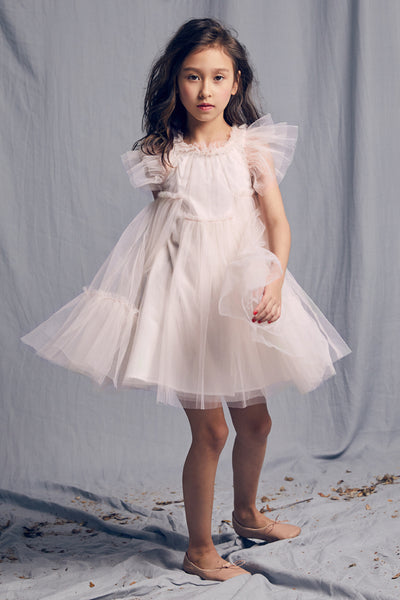 Flower Girls Dress Nellystella Antoinette Orchid Ice