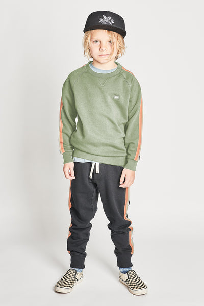 Munster Kids Trackside Kids Sweatshirt - Army