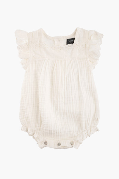 Tocoto Vintage Baby Girls Lace Romper