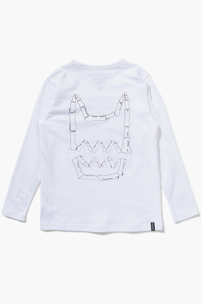 Munster Kids Bonechatter Kids Shirt - White