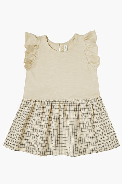 Rylee + Cru Grid Coury Baby Girls Dress