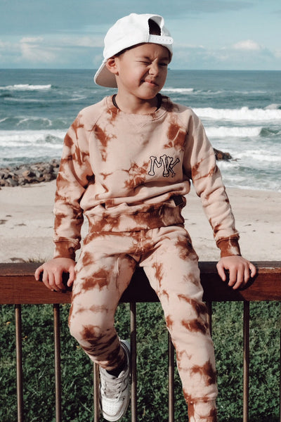 Boys Sweatshirt Munster Kids MK Crew - Fawn Dye