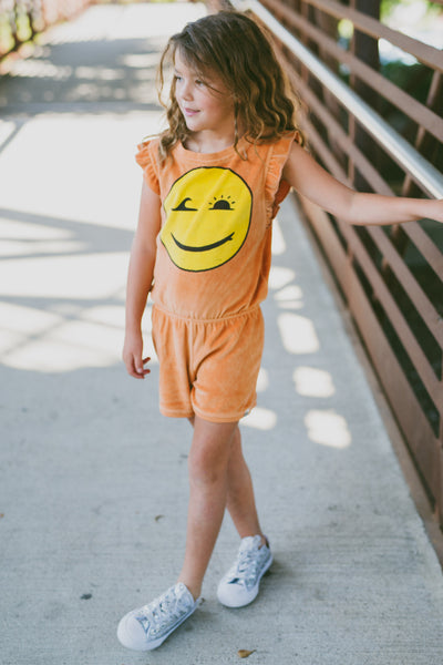 Mini Shatsu Happy Surfing Girl Romper