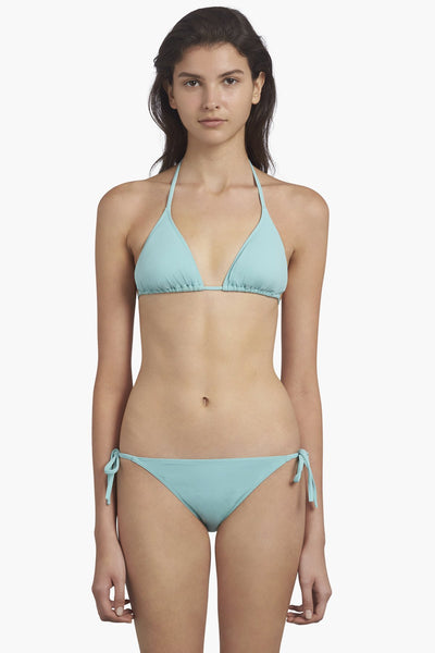 MISKA Paris Mix And Match Triangle Girls Bikini Top - Blue Lagoon