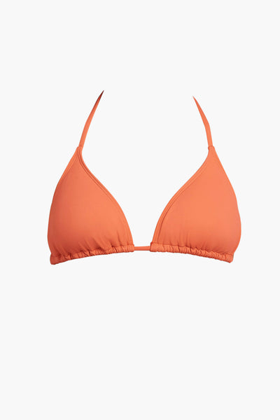 MISKA Paris Mix And Match Triangle Girls Bikini Top - Poppy Red