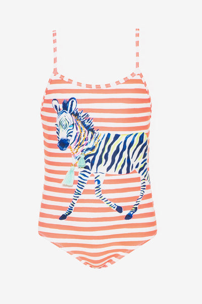 Kids Swimsuit Sunuva Zebra Swimsuit