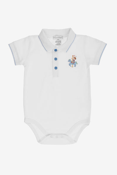 Baby Onesie Babycottons Carousel Polo