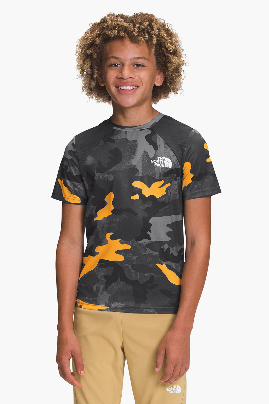 North Face Never Stop Kids Shirt - Summit Ruby