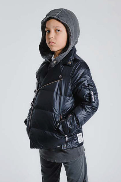 Boys and Girls Jacket Nununu Biker 