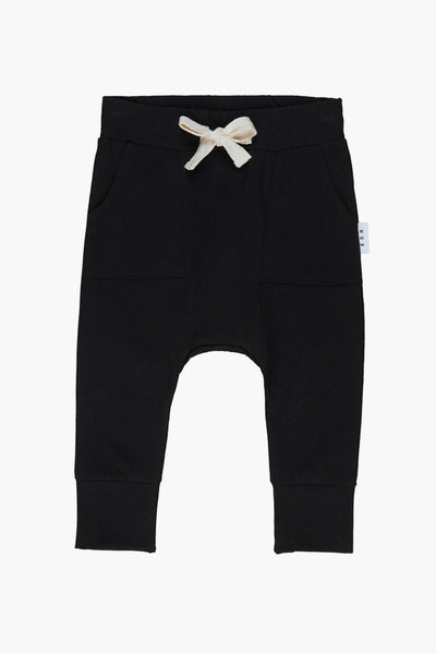 Huxbaby Black Pocket Boys Pants 