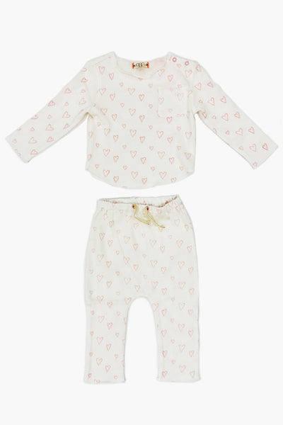 Baby Set EGG New York Bobbi - Pink