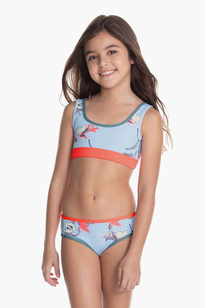 Kids Swimsuit Maaji Finding Flipper Girls Bikini