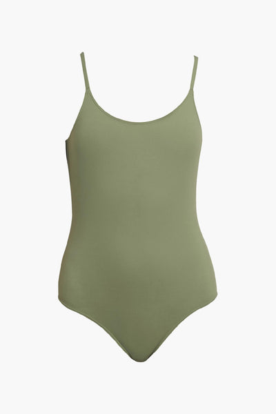 MISKA Paris Girls Swimsuit - Safari Green