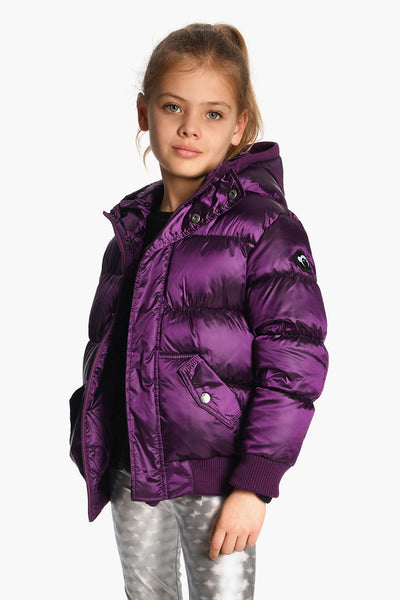 Appaman Grape Puffy Girls Coat