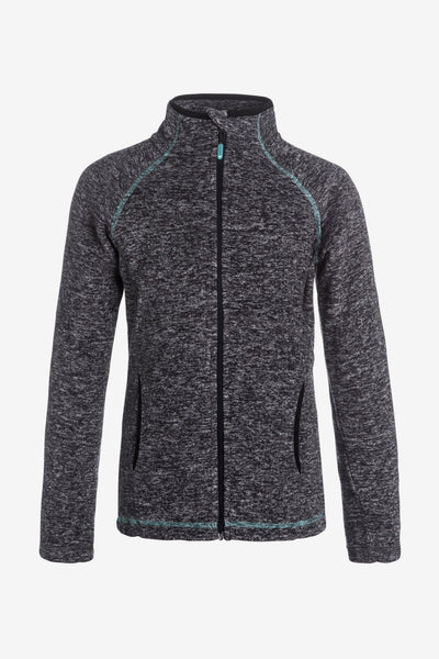 Roxy Harmony Zip Fleece - Charcoal