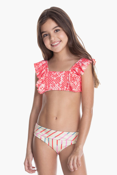 Kids Swimsuit Maaji Heartbreak Gail Girls Bikini 