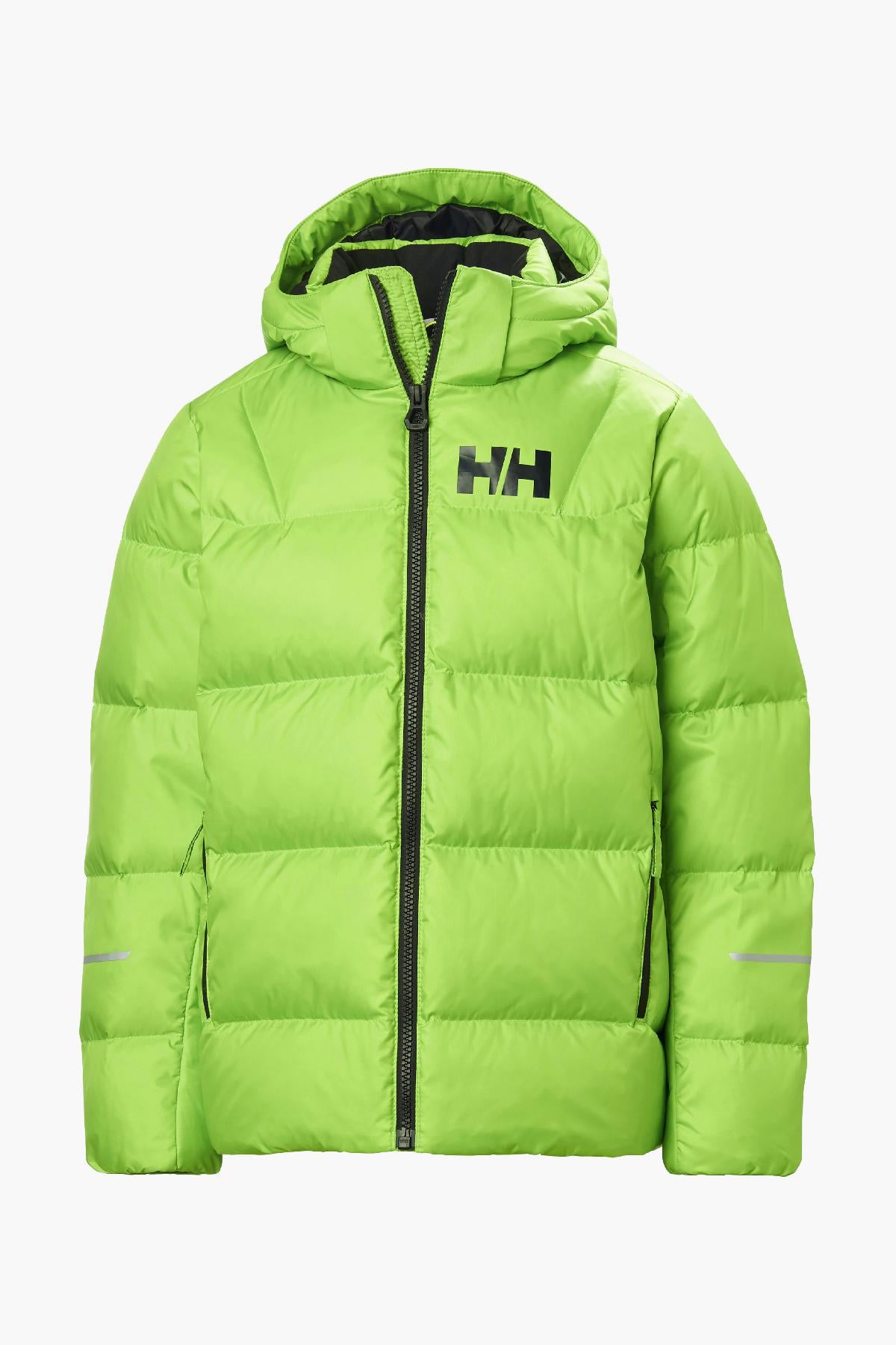 Draaien Vacature excuus Kids Jacket Ski Helly Hansen Isfjord Down Parakeet Green – Mini Ruby