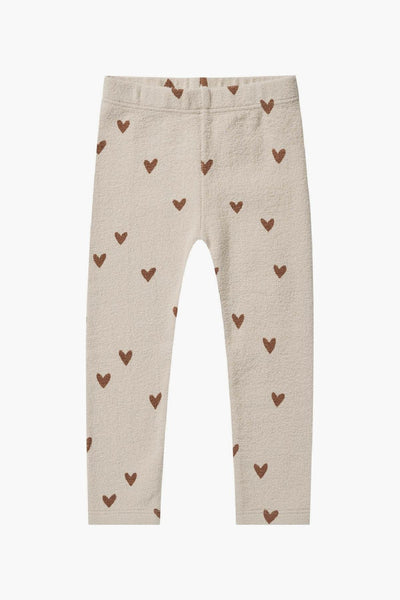 Girls and Baby Girl Legging Rylee + Cru Knit Legging Heart