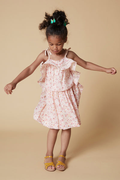 Velveteen Lois Girls Dress