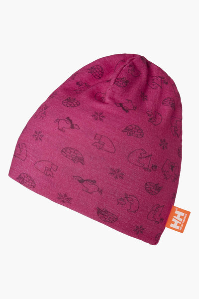 Helly Hansen Kids Merino Beanie - Dragon Fruit