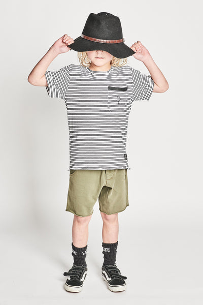 Boys Shorts Munster Kids Nextday Track - Washed Olive