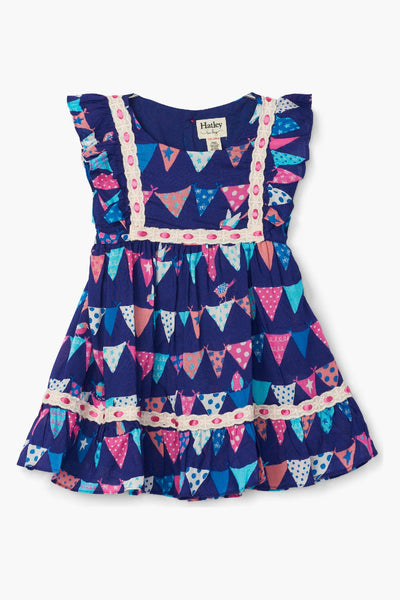 Hatley Spring Pennants Baby Girls Dress