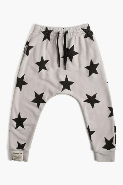 Boys Pant Nununu Star Baggy - Grey