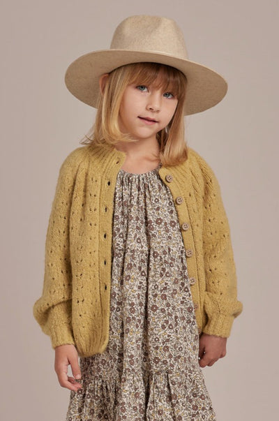 Girls and Baby Girl Sweater Rylee + Cru Tulip Cardigan