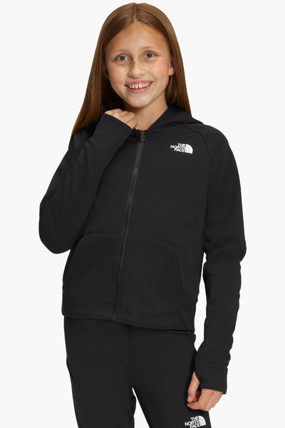 Girls Sweatshirt North Face Winter Warm Hoodie Sweatshirt Tnf Black