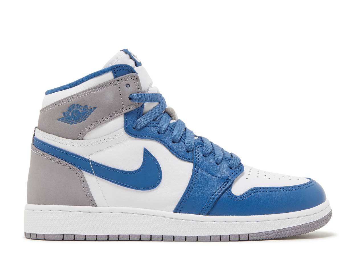 JORDAN 1 RETRO HIGH OG TRUE BLUE (GS) – Utopia Shop