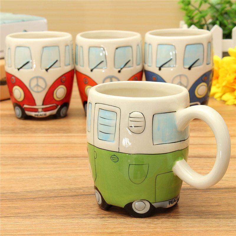 Retro Bus Style Mug