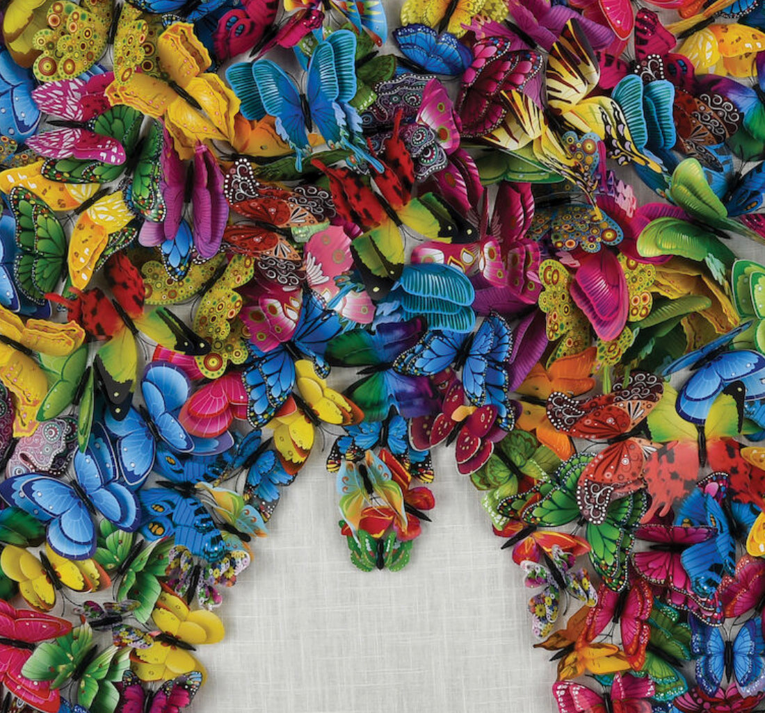 BUTTERFLY DIMENSIONAL WALL ART