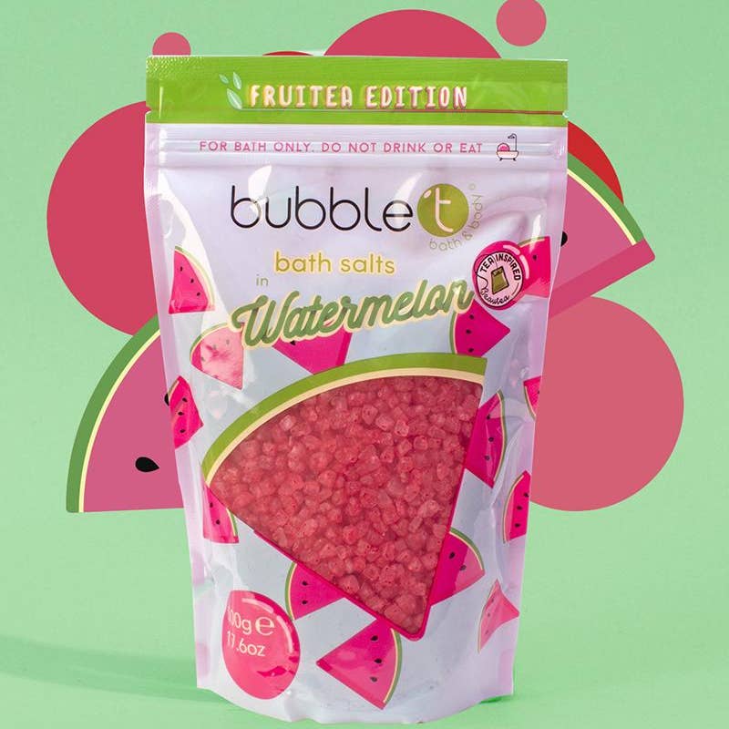 Fruitea Edition Relaxing Watermelon Bath Salts (500g)